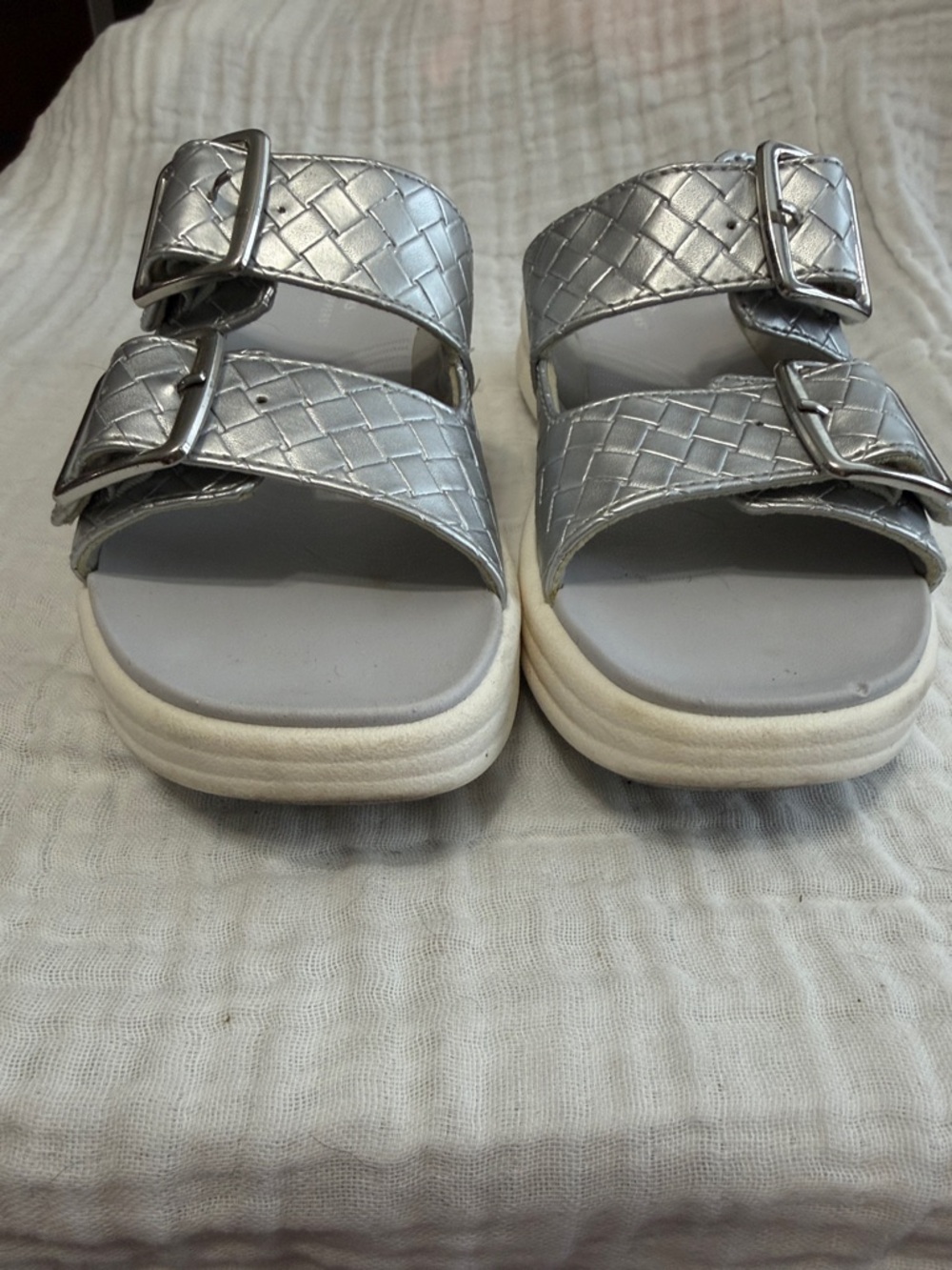 Clarks Cloudsteppers - Women's Neutral Light Gray Fabric